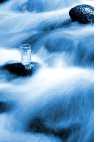 glass of water