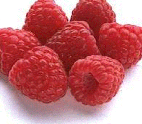 red raspberries