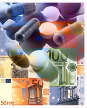 supplements and euro bills