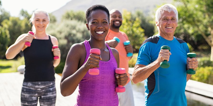 Exercising with Others Gives Advantage