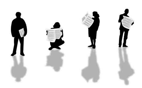 newspaper readers