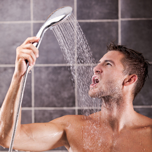 getting fluoride while showering
