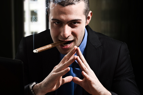 man with cigar