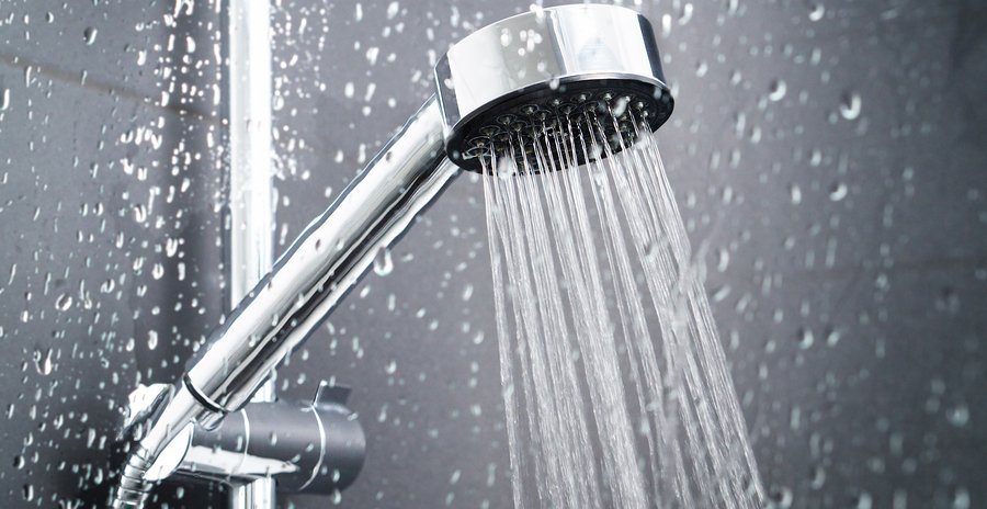 Showered in Bacteria